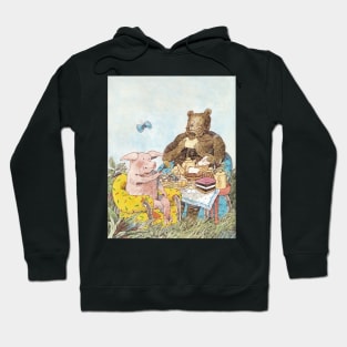 Pig and Bear Hoodie